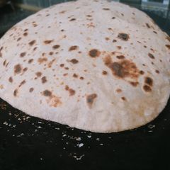 A picture of Roti. Phulka. Chapati.