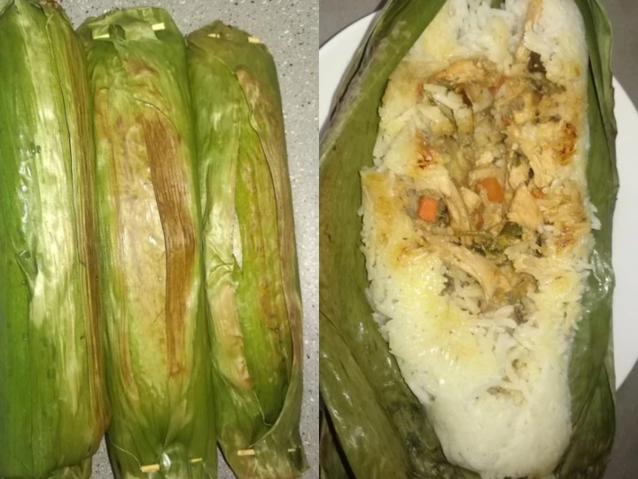 Cara Gampang Membuat Resep  Nasi Bakar Ayam Pedas yang Lezat, Bikin Ketagihan