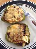 Pimientos verdes rellenos