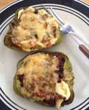 Pimientos verdes rellenos
