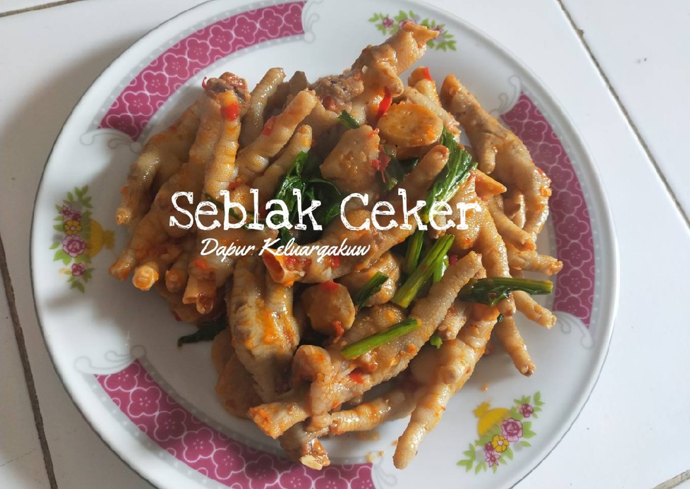 Seblak Ceker