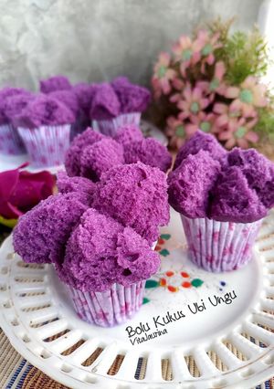 Foto resep Bolu Kukus Ubi Ungu Mekar