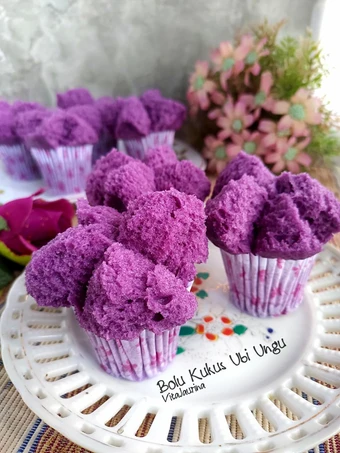 Cara Gampang Membikin Resep Bolu Kukus Ubi Ungu Mekar yang Enak Banget Anti Ribet, Lezat