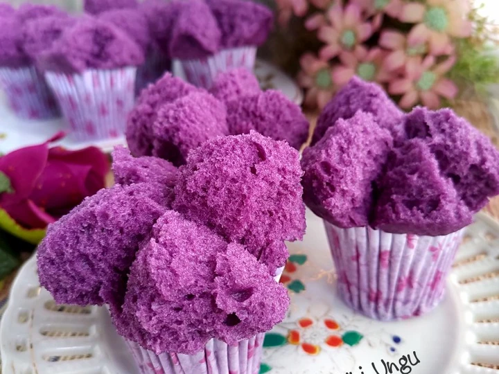 Cara Gampang Membikin Resep Bolu Kukus Ubi Ungu Mekar yang Enak Banget Anti Ribet, Lezat