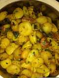 Mini idli aalu Chaat
