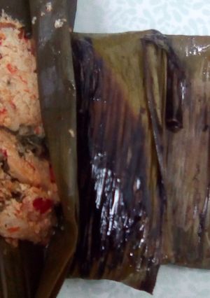 Foto resep Pepes udang jamur tahu