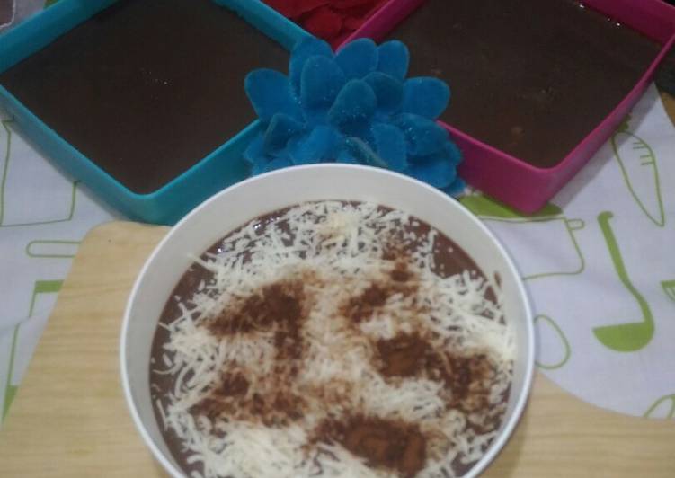 Silky Puding Coklat Milo