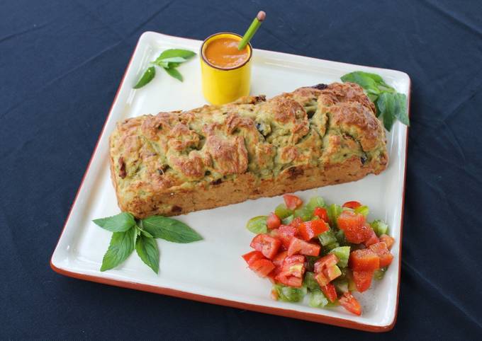 Cake au Poulet et aux légumes séchés