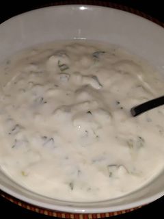 Una foto de Salsa de yogur