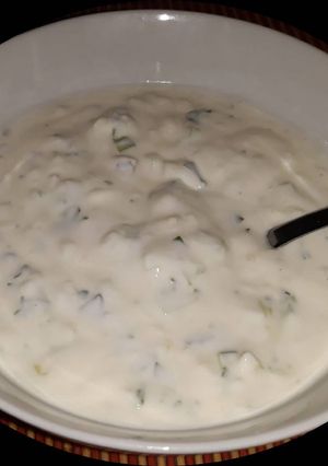 Una foto de Salsa de yogur