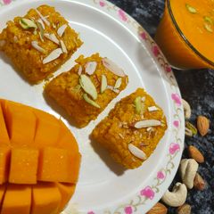 A picture of Mango Kalakand.