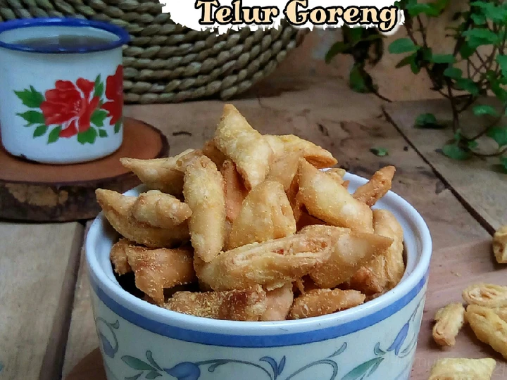 Cara Sederhana Membikin Resep  🌺 Kulit Pangsit Telur Goreng yang Sempurna, Enak Banget