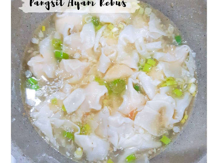 Cara Memasak Pangsit Ayam Rebus Enak