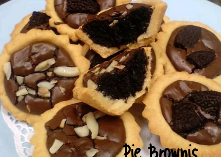 Cara Membuat Pie Brownis Yang Enak