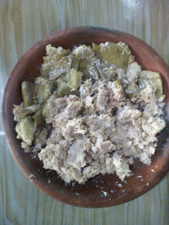 Foto resep 12. Sambal Kelapa dengan Terong dan Tempe Kukus