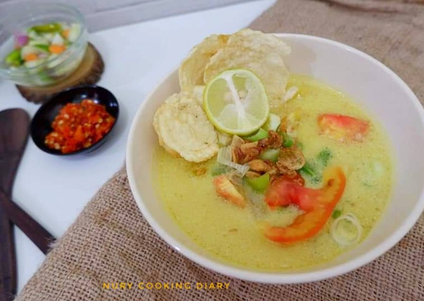 SOTO BETAWI KUAH (Santan + Susu)
