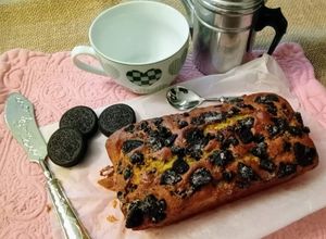 Foto di Plumcake con i biscotti Oreo