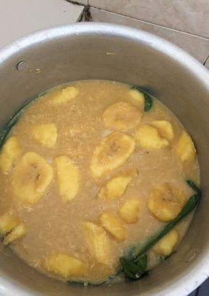 Foto resep Kolak pisang pandan