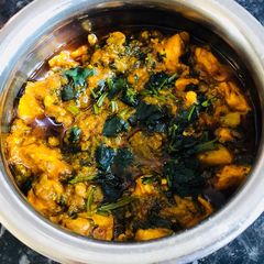 A picture of Masala Chicken.