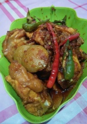 Foto resep Semur ayam jengkol