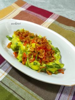 Foto resep Sayur Jukut Bejek / Plecing Kacang Panjang