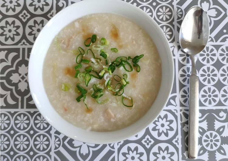 Resep Cantonese Style Chicken Congee Anti Gagal