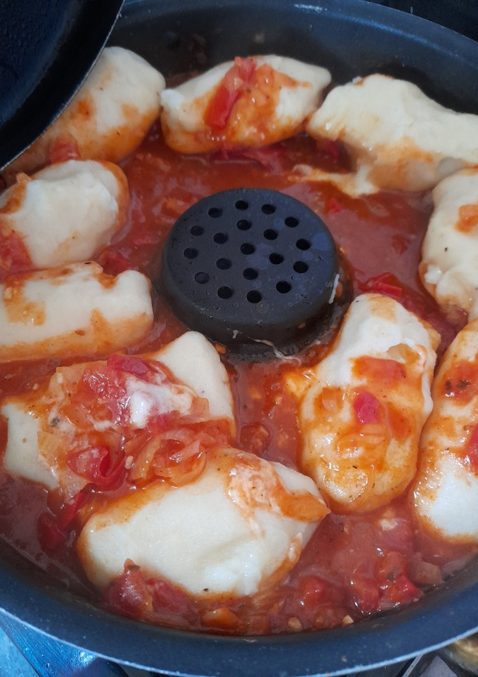 Una foto de Bombas de papa rellenas sin tacc