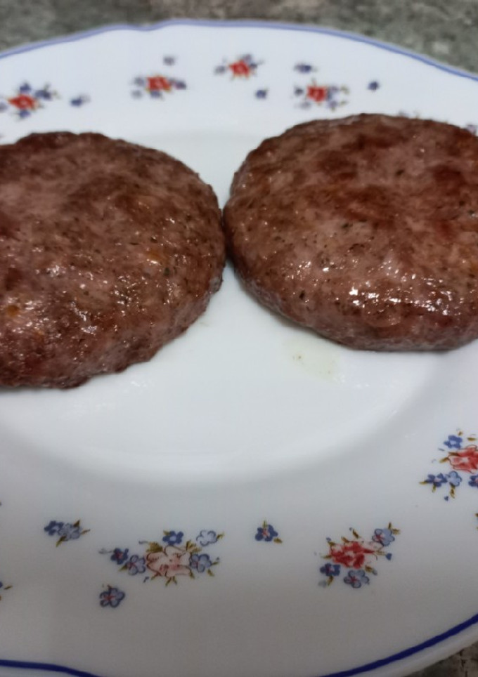Una foto de Hamburguesas en freidora de aire (Cosori)