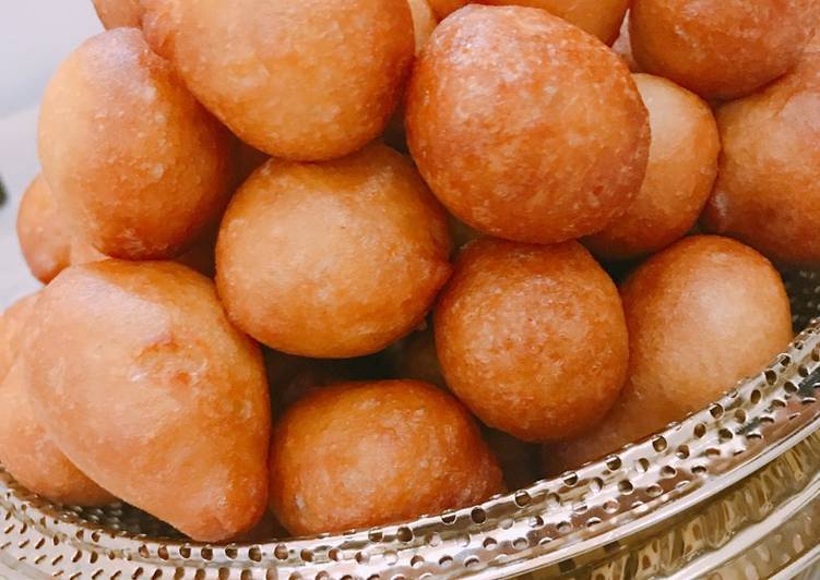 Easiest Way to Prepare Homemade Coconut puff puff