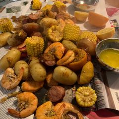 A picture of Shrimp boil.