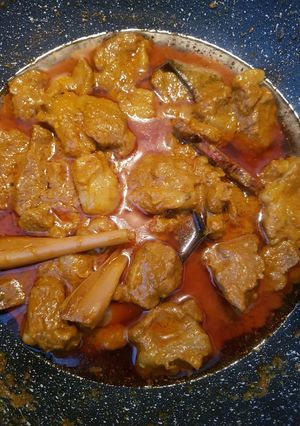 Foto resep Rendang daging sapi pedas