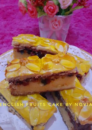 Foto resep English cake ala Novia🌼💜