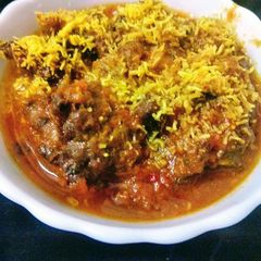 A picture of Palak Kofta Curry.