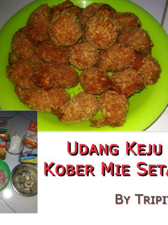 Foto resep Udang Keju Kober Mie Setan takaran sendok
