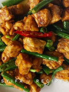 Foto resep Tempe kecap kacang panjang 😎