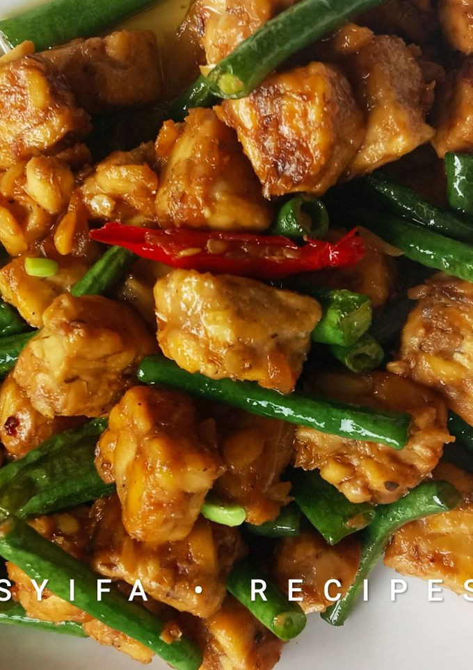 Foto resep Tempe kecap kacang panjang 😎