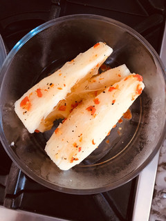 A picture of Sour & Spicy Cuban Cassava.