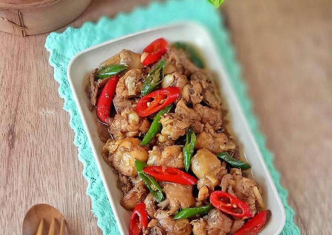 Resep Tumis Ayam Bumbu Terasi Oleh Vey Alodias Kitchen Cookpad