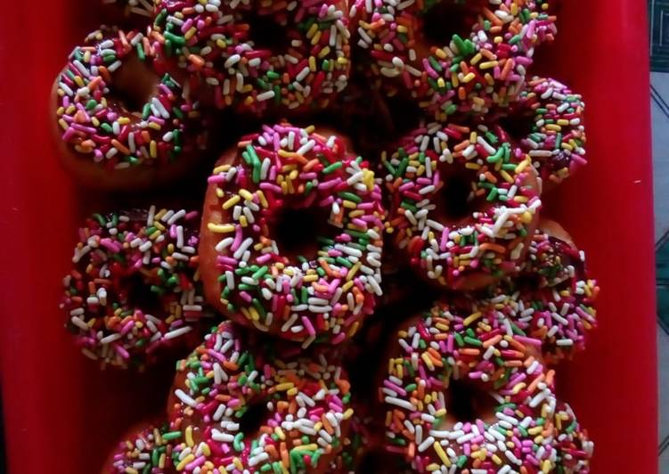 Cara Gampang Membuat Donat kentang no telur, Menggugah Selera