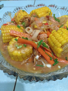 Foto resep Udang Cumi Saus Padang