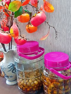 Hình của món Sấu ngâm đường.
