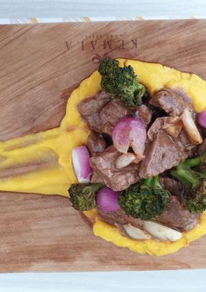 Foto resep Beef Volcano Bouquete
