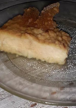 Una foto de Budín de pan 💞