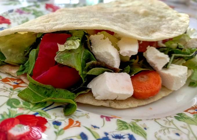 Piadina multicolore