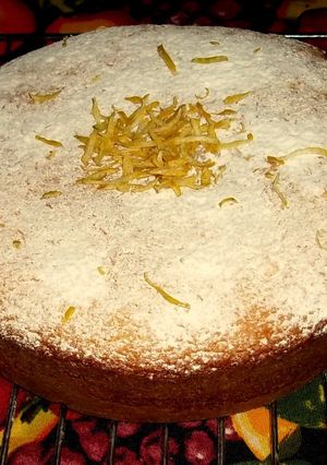 Una foto de Torta de limón