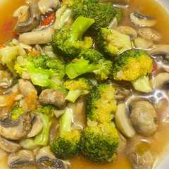 Brokoli Jamur Kancing Saus Tiram রেসিপির প্রধান ছবি