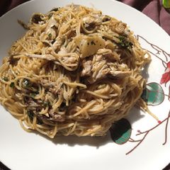 A picture of Spaghetti jallof.