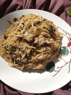 A picture of Spaghetti jallof.