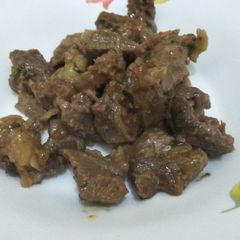 Wet fry beef A picture of Wet fry beef.
