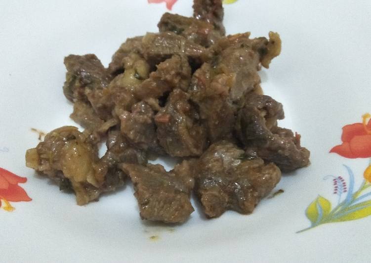 Recipe of Perfect Wet fry beef